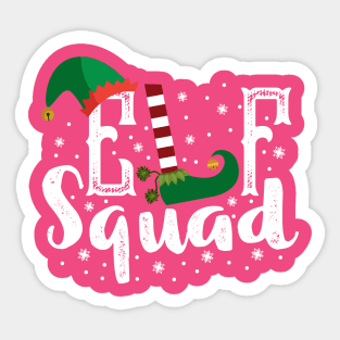 Elf Squad Sticker